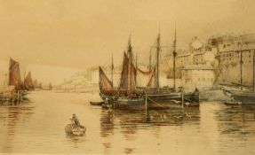 Henry G Walker Coloured etching 