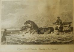 A set of four colour hunting prints after Herring,