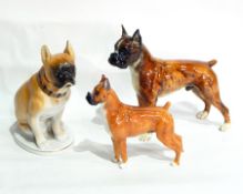 A Royal Doulton model of a dog 