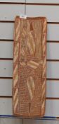 Ray Mayel Aboriginal art on bark,