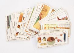 A quantity of cigarette card sets including WD&HO wills 