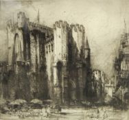 Hedley Fitton (1859-1929) Etching 