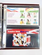 Quantity GB Commonwealth presentation packs, miniature sheets,