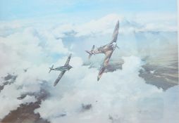 Colour print after Robert Taylor 