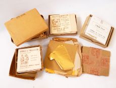 A large collection of gold leaf