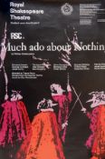 Royal Shakespeare Theatre poster 1968/69 