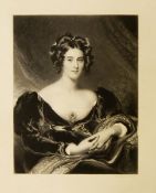 Quantity of pictures and prints to include After Sir Thomas Lawrence, 19th century print,
