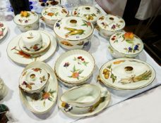 A large quantity of Royal Worcester 
