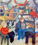 Beryl Cook (1926-2008) Colour print 