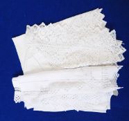 Various linen,