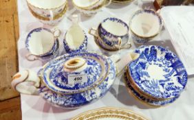 A Royal Crown Derby bone china part tea and coffee service 