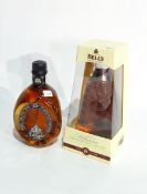 A quantity of Scotch whiskey to include Famous Grouse, Bells, Dimple, Chambord, etc.