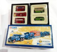 A quantity of Corgi, Matchbox, Lledo and other vehicles,