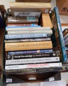 A quantity of books relating to art including Hockney, David 