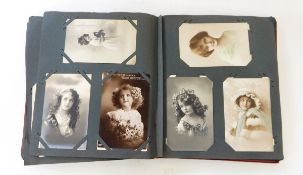 A collection of 20th century postcards (2 albums)