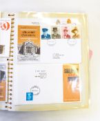 Hundreds of Commonwealth stamps in album, unused, Canada, Hong Kong, India, Australia,