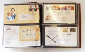 11 albums of GB First Day Covers/coin covers/presentation packs, etc.