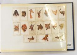 A quantity of cigarette cards including Players 