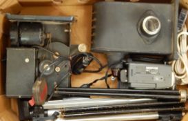 Two boxes of Cine Cameras, to include Yashica,