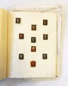 GB early mint and used ten 1d blacks, 1840 Ready Dover SG156, 8d used, SG86 9d used,