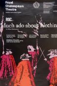 Royal Shakespeare Theatre poster 1968/69 