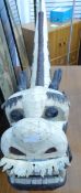 Antique Chinese carved wood,