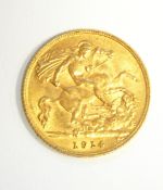 George V half sovereign