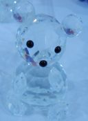 A quantity of Swarovski crystal animals, etc.