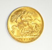 George V half sovereign