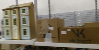 A quantity of records, boxed, etc.