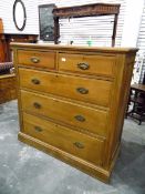 A chest of drawers