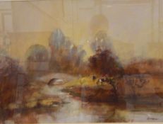 British school (20th century) Oil on board 