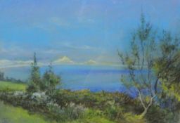 British school (20th century) Pastel 