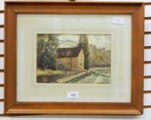 Robert Tozer (20th century) Watercolour 
