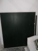 A ping-pong table,