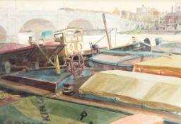 Sidney C Upton (20th century) Watercolour 