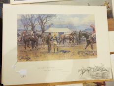 After Snaffles Two colour prints 