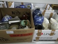 A quantity of ceramics to include Harvest teaset, etc.