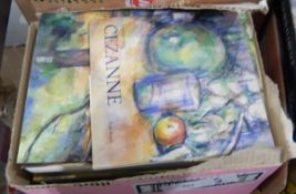 Large quantity of books relating to Art, including Palladio, Cezanne, Giambologna, etc.