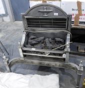 Two electric coal-effect fires (2)