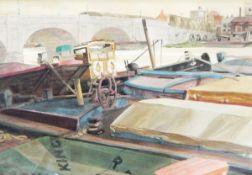 Sidney C Upton (20th century) Watercolour 