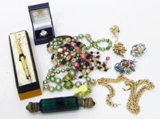 A gentleman's 9ct gold Rotary Supersports strap watch with subsidiary seconds dial,