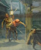 A set of four Pears prints; 