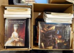 Large quantity of books relating to Art (3 boxes)