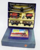 Tinplate Hornby train set (boxed)