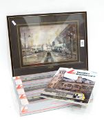 A print after Vic Millington entitled 