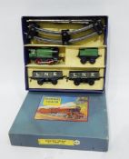 Tinplate Hornby train set,