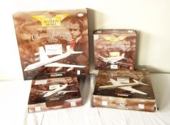 Four Corgi Aviation Archive Limited Edition diecast models of Douglas Coater 