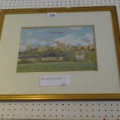 John Doyle, a watercolour of Windsor Castle together with a Harry Webb painting.