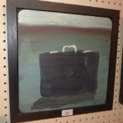 Ian Jones (b 1947) oil on board, framed, dated and signed verso,